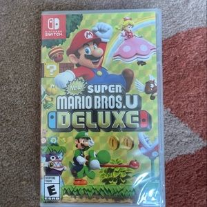 NWT Super Mario bros U Deluxe for Nintendo switch